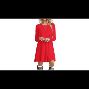 popyoung long sleeve dress